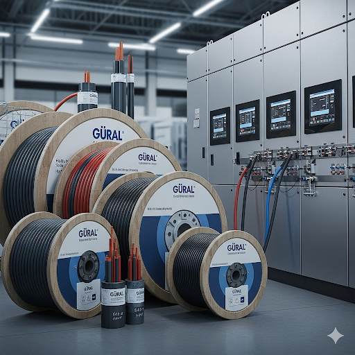Güral elektrik kabloları, farklı projeler için çözümler sunar.