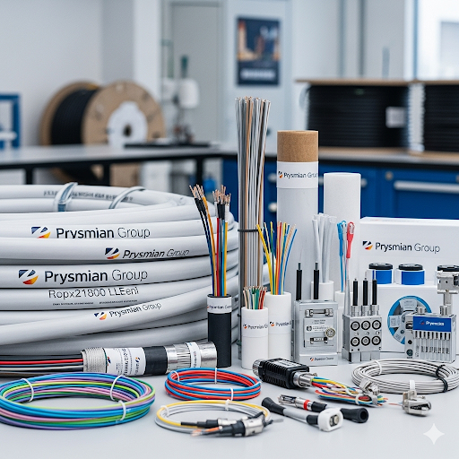 Кабели Prysmian: решения для энергетики и телекоммуникаций.