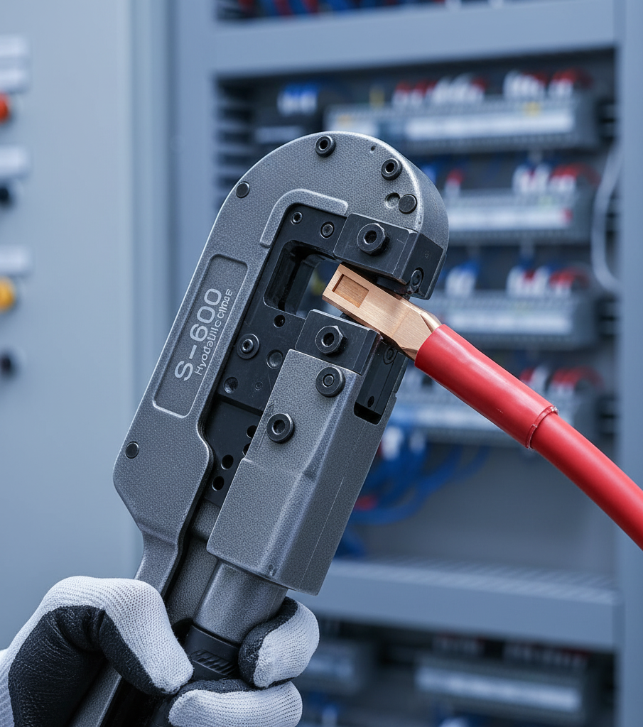 S 60 hydraulic lug crimping tool