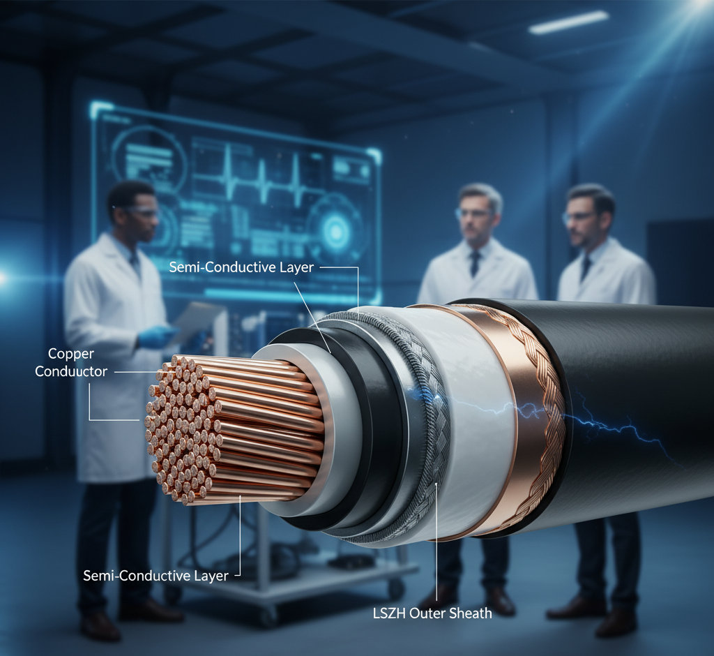 Cable de Alta Tensión y Tipos