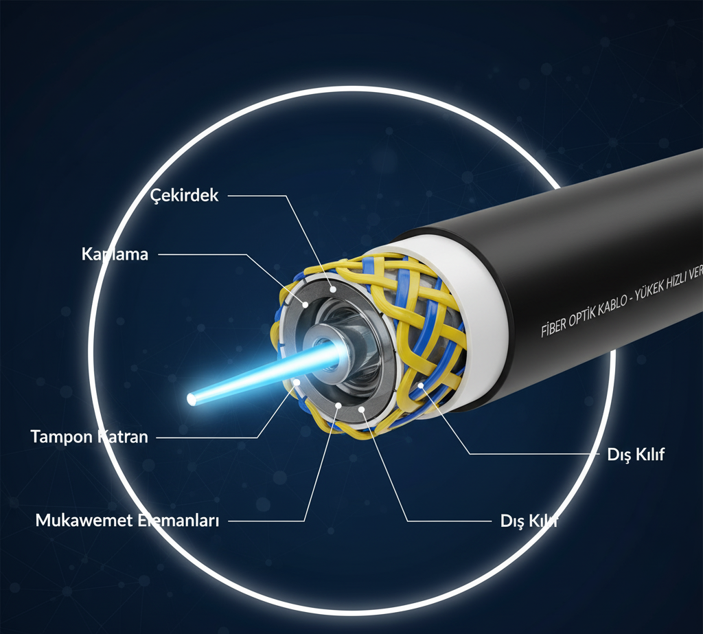 Fiber Optik Kablo Nedir