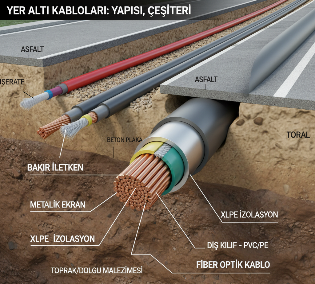 Yer Altı Kabloları Nedir