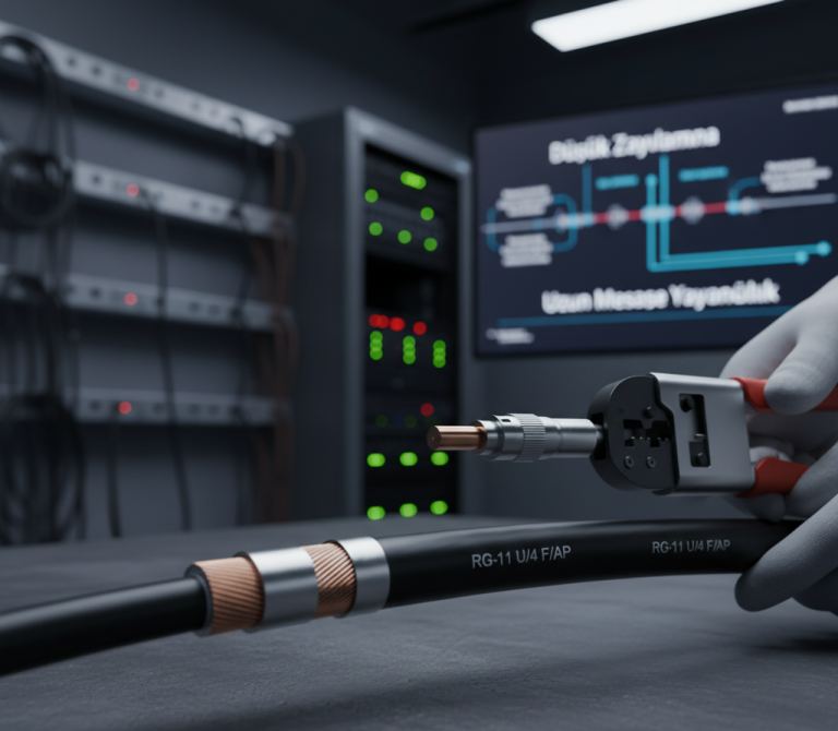 RG-11 U/4 F/AP Koaksiyel Kablo