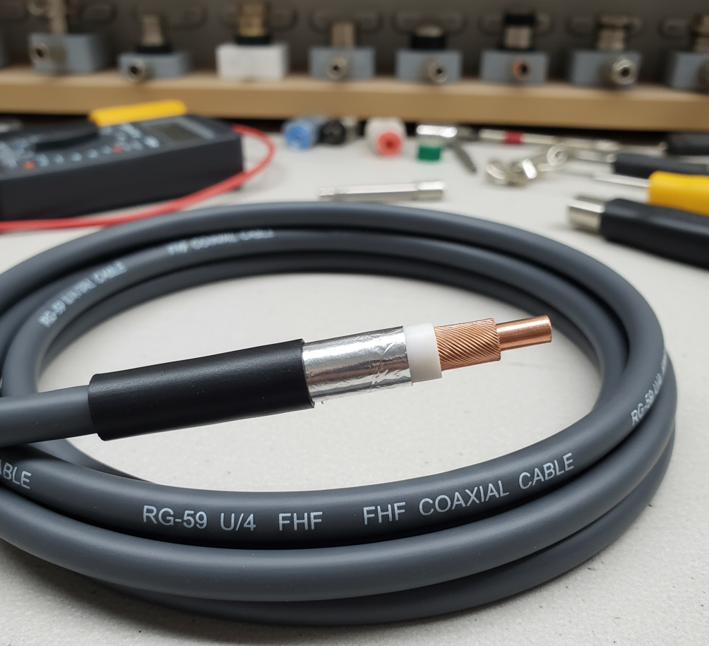 RG-59 U/4 FHF Coaxial Cable