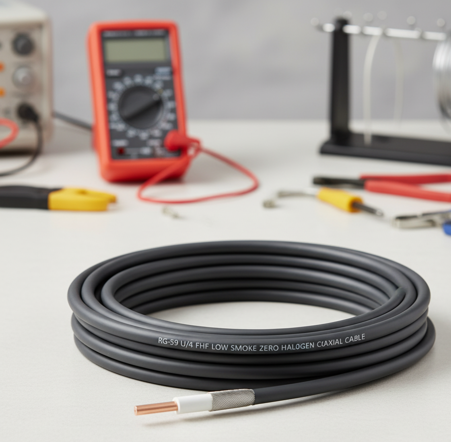 RG-59 U/4 FHF Koaksiyel Kablo