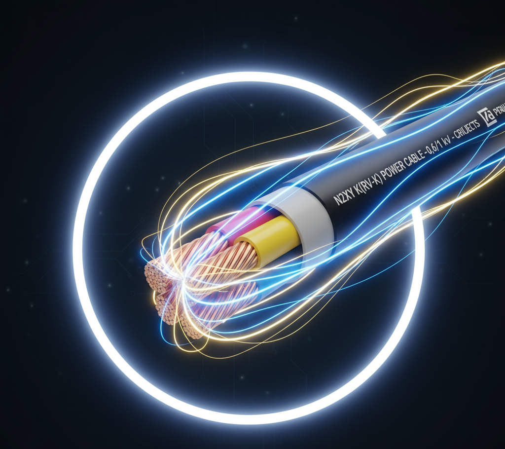 Zırhsız Enerji Kabloları N2XY K-RV-K