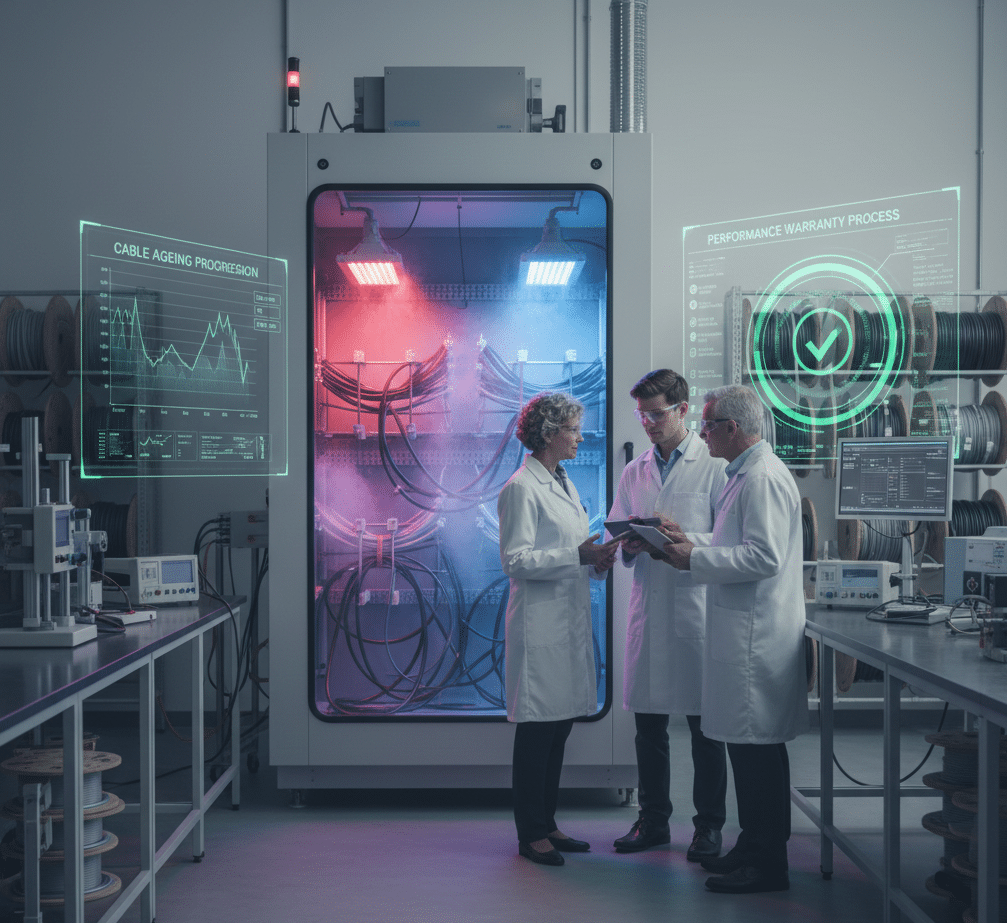 Pruebas de Envejecimiento de Cables y Proceso de Garantía de Rendimiento