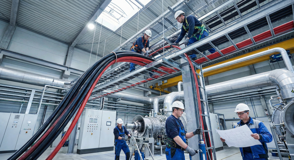 Endüstriyel Tesislerde kablo seçimi cpr mekanik zorlanma Prysmian Kablo