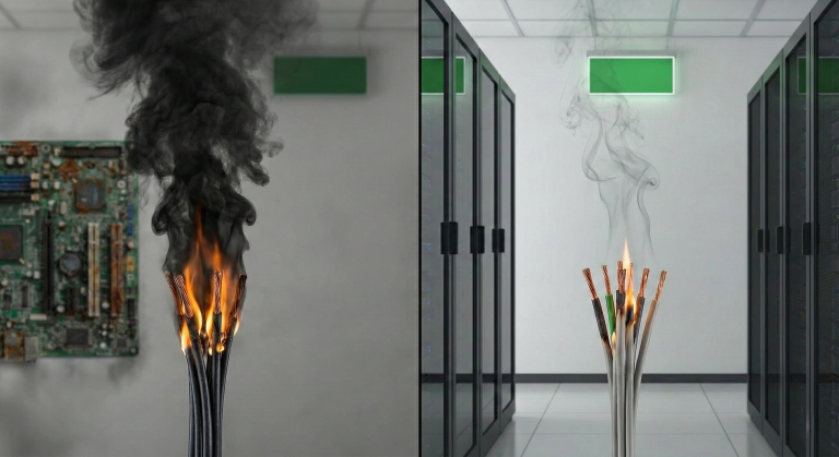 Halogen Free elektrik altyapısı Yangın Güvenliği