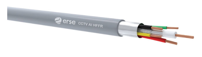 CCTV AI HFFR Zayıf Akım Koaksiyel Kablo