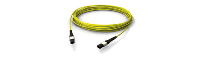 OS2 MPO/MPT MPO/MTP® Female Push Pull Locking (Yellow) Fiberoptik Kablo Aksesuarı