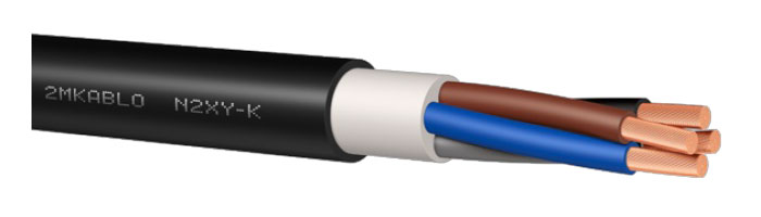N2XY-K (RV-K) Zırhsız Enerji Kablosu